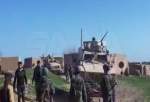 ساکنان روستایی در سوریه، نظامیان آمریکایی را وادار به عقب‌نشینی کردند