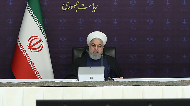 الرئيس الايراني : تخصيص 100 الف مليار تومان مايعادل 20 في المئة من ميزانية البلاد