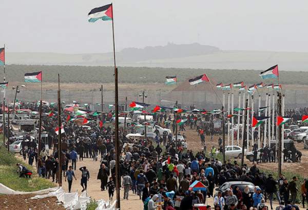 Gazans mark Land Day amid anti-coronavirus measures
