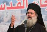 اسقف فلسطینی: ادامه تحریم اقتصادی علیه سوریه جنایت علیه بشریت است