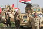 گلوله باران مواضع داعش توسط ارتش و نیروهای عشایر عراق