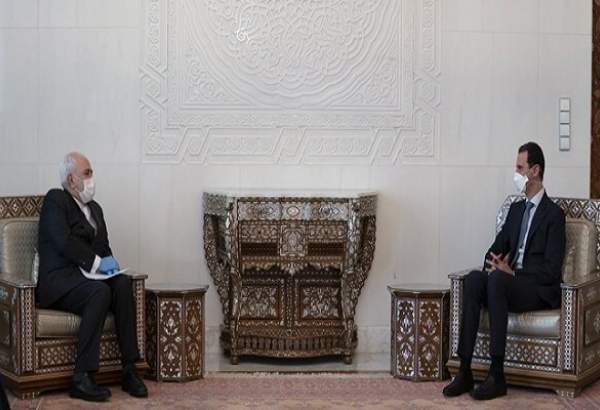 ایرانی وزیر خارجہ کی بشار اسد سے ملاقات