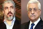 گفتگوی تلفنی خالد مشعل و محمود عباس پیرامون تحولات فلسطین