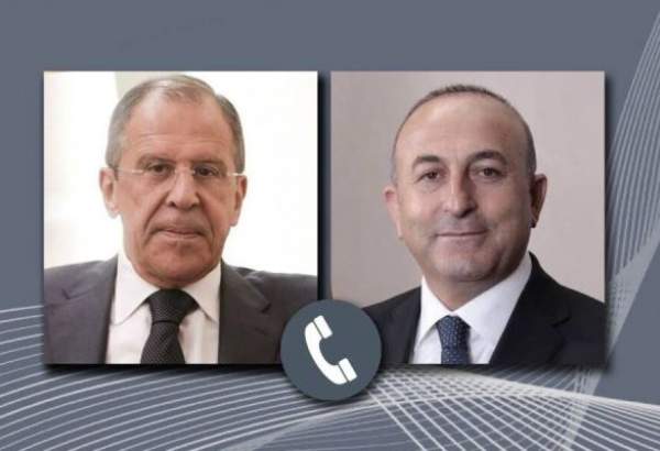 وزرای خارجه روسیه و ترکیه درباره مسائل سوریه و کرونا گفت وگو کردند