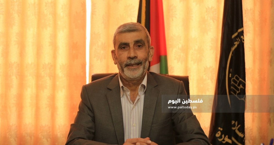أبو الحسن حميد عضو المكتب السياسى لحركة الجهاد الاسلامى في فلسطين