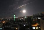 مقابله پدافند هوایی سوریه با اهداف متجاوز در آسمان حلب