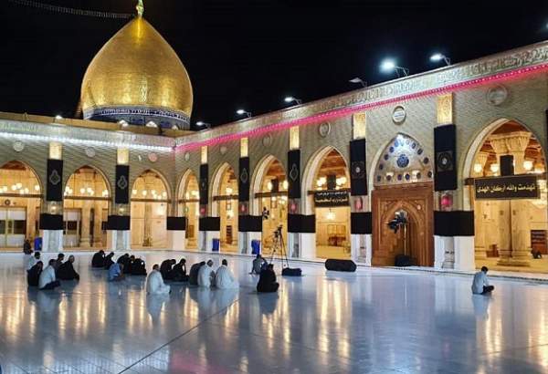 مراسم شب ضربت خوردن حضرت علی(ع) در مسجد کوفه برگزار شد