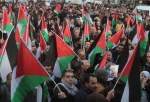Palestinian protesters condemn US-backed annexation plan
