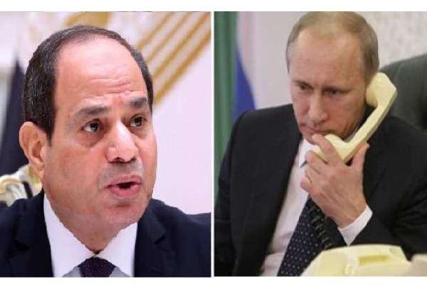 رایزنی تلفنی رؤسای جمهور روسیه و مصر درباره اوضاع لیبی