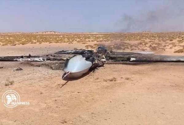 عراق ، امریکی فوج کا ڈرون طیارہ گر کر تباہ،