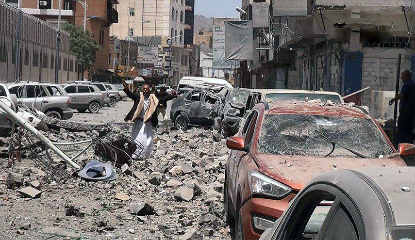 استشهاد 10 يمنيين بينهم أطفال ونساء  بغارات للعدوان على حجة