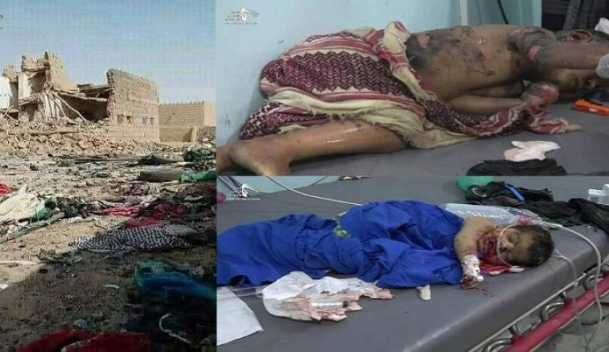 اخر حصيلة أكثر من 25 شهيدا يمنيا في حصيلة جديدة لمجزرة الجوف