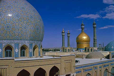 شکوه معماری اسلامی در مسجد اعظم قم
