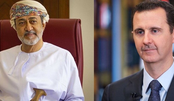 سلطان عمان، هيثم بن طارق، برقية تهنئة للرئيس السوري، بمناسبة عيد الأضحى المبارك