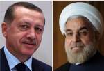 President Rouhani says Iran resolved to expand ties with Ankara