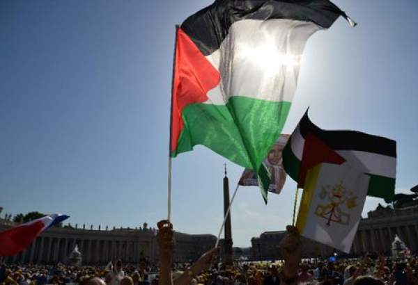 تظاهرات مردم اتریش علیه اقدامات غیر قانونی رژیم صهیونیستی در فلسطین