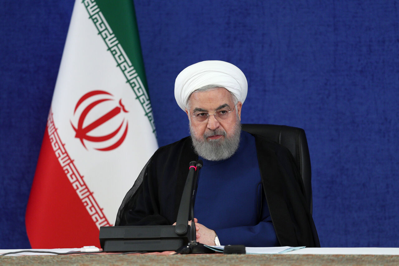 روحاني :أقامة العلاقات مع الصهاينة أمرا مرفوضا من قبل الجمهورية الاسلامية الإيرانية