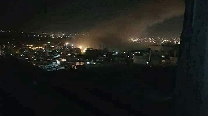 دمشق کے مضافات میں گيس پائپ لائن میں دھماکہ / شام میں بجلی منقطع  