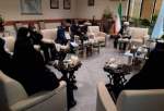 دیدار خانواده شهدای حادثه تروریستی اهواز با رئیس سازمان قضایی نیروهای مسلح