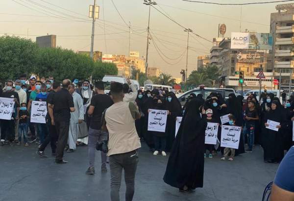 اعتراض مردم عراق به اقدام گستاخانه نشریه فرانسوی شارلی ابدو