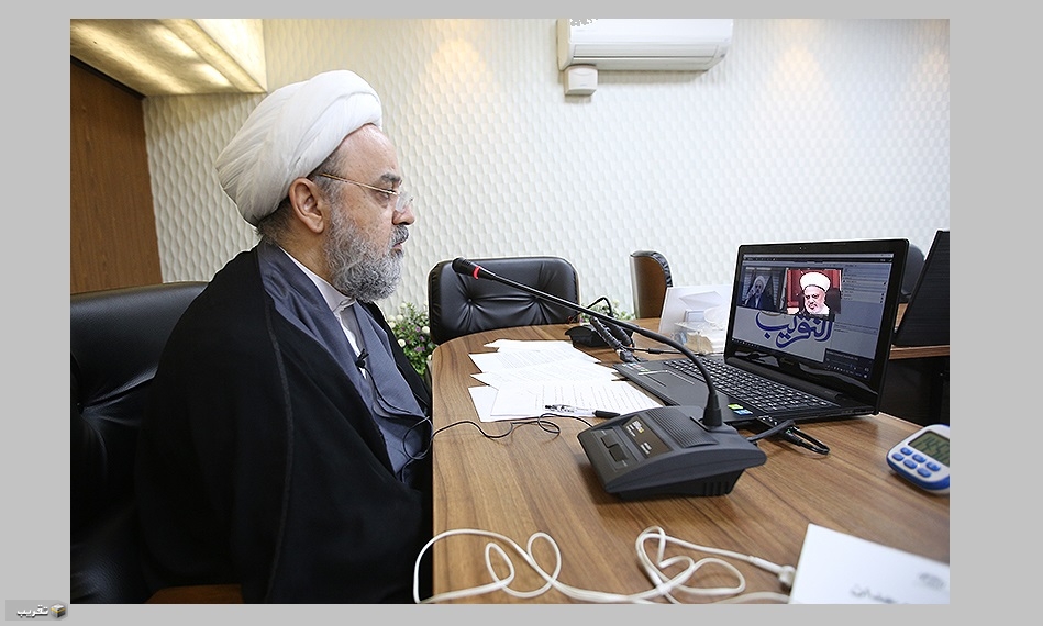 حجة الاسلام و المسلمين الدكتور "حميد شهرياري "يبحث مع فضيلة  الشيخ ​زهير الجعيد  