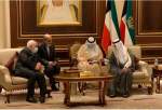 دیدار ظریف با امیر جدید کویت و وزیر خارجه این کشور