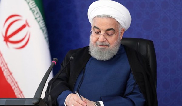روحاني يهنئي  باعادة انتخاب الرئيس الطاجيكي