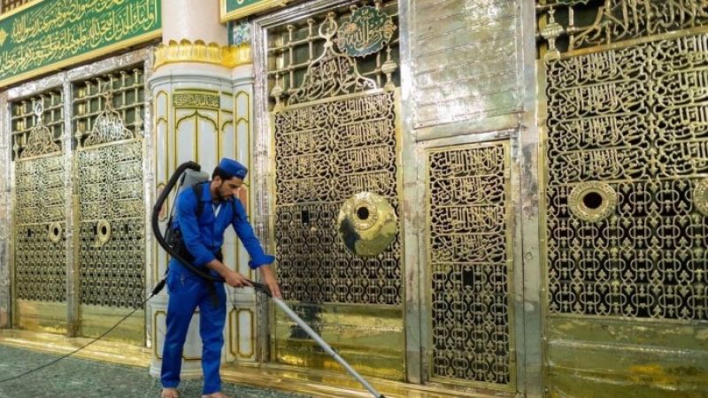استئناف السعودية استقبال المعتمرين في الروضة الشريفة بالمسجد النبوي