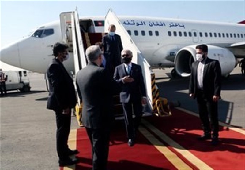 عبد الله عبد الله رئيس المجلس الاعلى للمصالحة الوطنية الافغاني يصل طهران