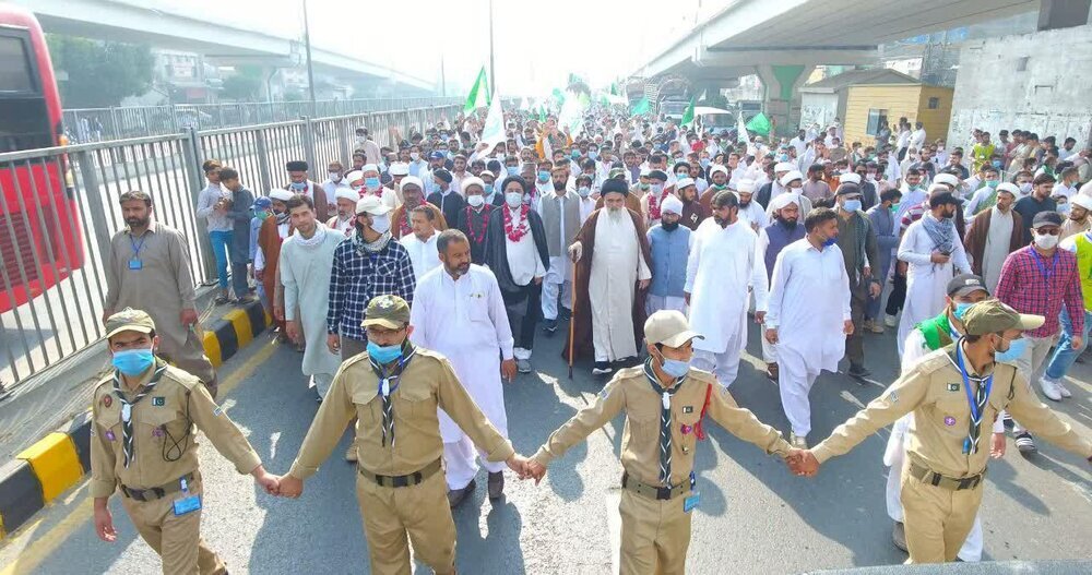 مسيرة وحدة الأمة الإسلامية في لاهور باكستان -  تقرير مصور  