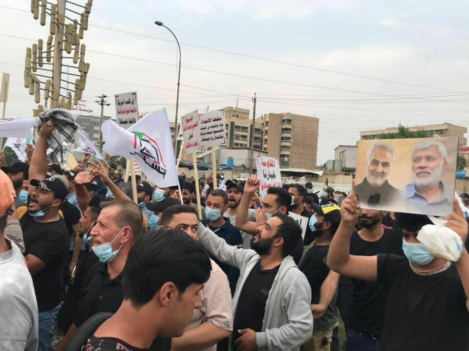 مظاهرة في بغداد تطالب برحيل القوات الأمريكية..."ارحلوا وإلا سنرحّلكم"..  