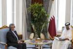 ایران و قطر بر توسعه روابط همه جانبه تاکید کردند