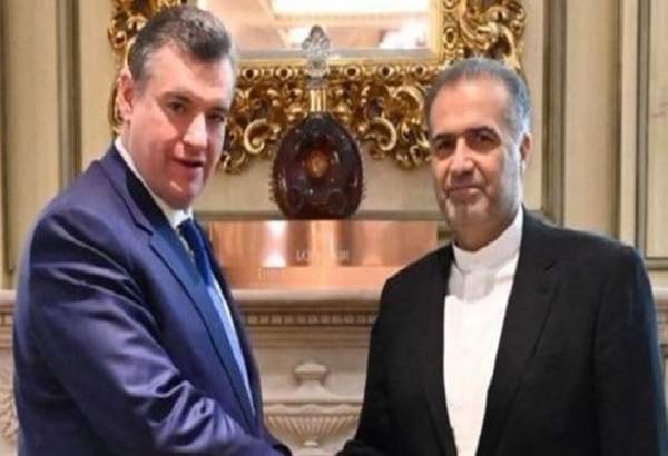 سفیر ایران با رئیس کمیته امور بین الملل دومای دولتی روسیه دیدار کرد