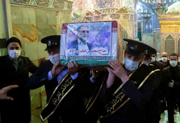 پاکستان کی شہید فخری زادہ کے اہلخانہ اور ایرانی عوام سے اظہار تعزیت