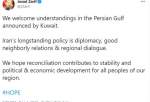 Iran welcomes Kuwait statement to resolve Persian Gulf diplomatic row