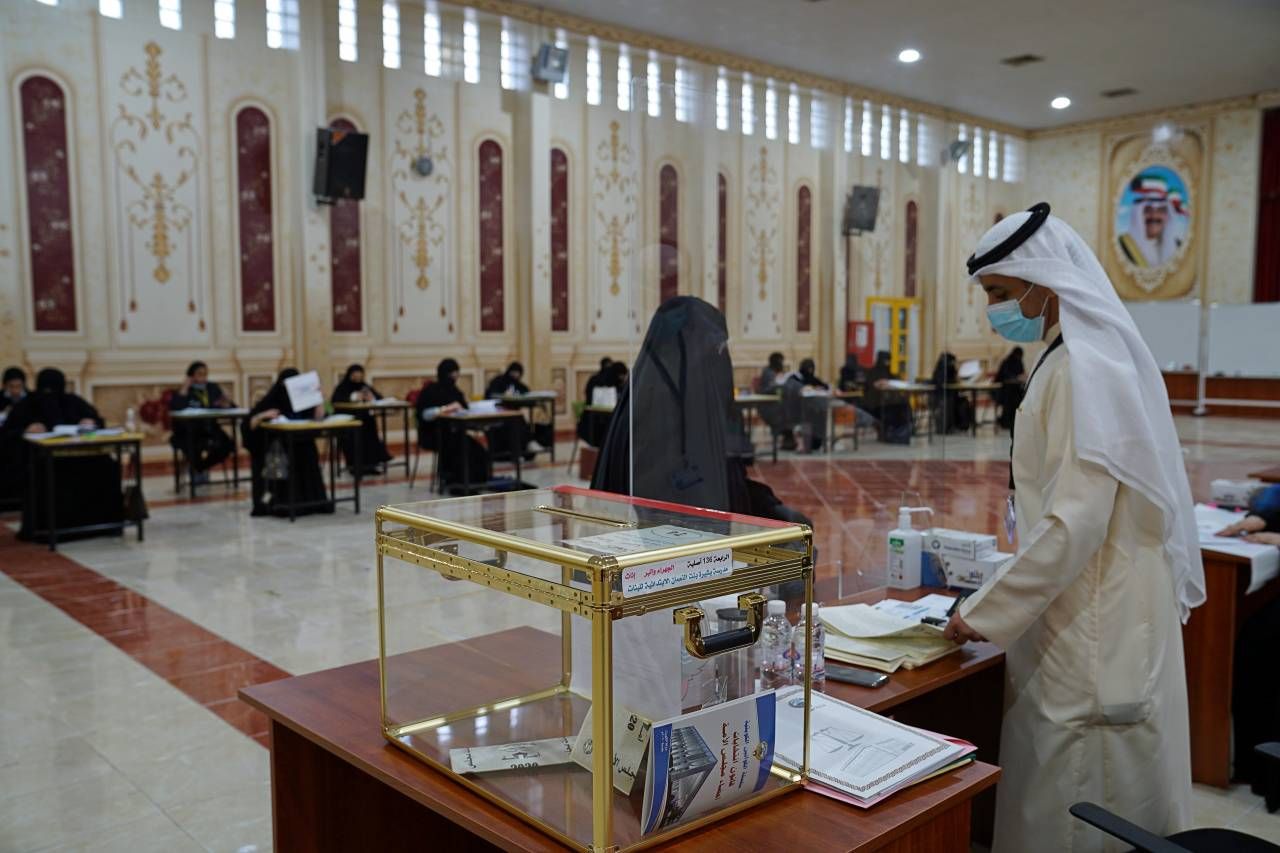 شعبات اخذ رأی انتخابات مجلس الامه (پارلمان) کویت  