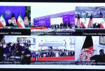 روحاني : تدشين الخط السككي "خواف - هرات " يعزز العلاقات بين ايران وافغانستان