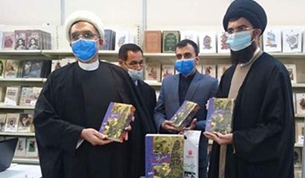 كتاب "معرفة العدو" لقائد الثورة الاسلامية باللغة العربية في معرض بغداد الدولي للكتاب