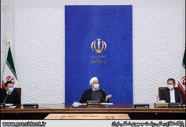 President Rouhani highlights US failed policy against Iran