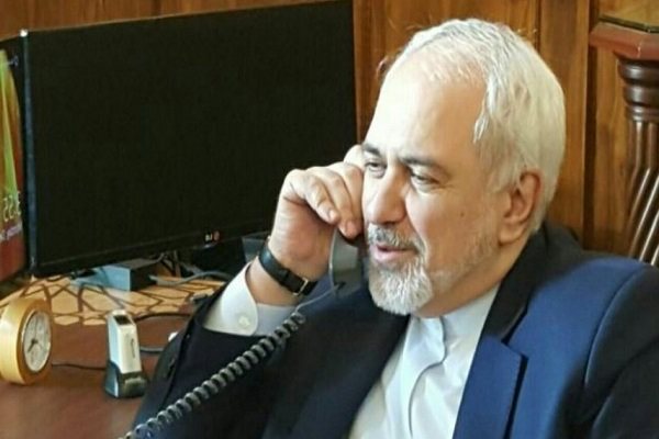 ظريف : يبحث العلاقات الثنائية بين البلدين فضلاً عن آفاق التعاون بين ايران وأوروبا