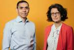 Ozlem Tureci and Ugur Sahin, Turkish-German couple owners of BioNTech who partnered with Pfizer in developing COVID-19 vaccine.