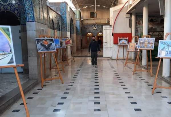افتتاح نمایشگاه عکس هنرمند قمی در حرم حضرت زینب(س)