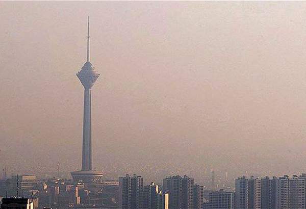 شاخص کیفیت هوا برای گروه‌های حساس جامعه آلوده است