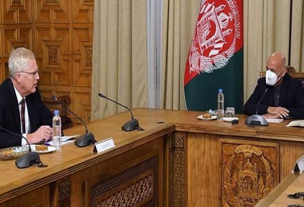 دیدار و گفتگوی سرپرست پنتاگون با رئیس جمهور افغانستان