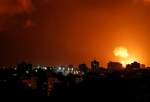 Besieged Gaza Strip comes under Israeli fresh airstrikes