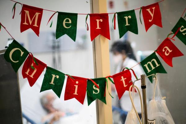 World medical frontliners mark Christmas in hospitals (photo)  