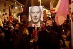 Des Israéliens manifestent contre le premier ministre israélien