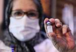 Prominent Iranian physicist and researcher, Dr Minoo Mohraz shows the first home-grown vaccine for coronavirus as the medicine reaches clinical trial.