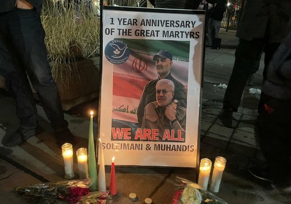 Iranians in Canada mark first martyrdom anniversary of Gen. Soleimani (photo)  
