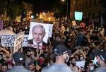 اعتراضات علیه نتانیاهو همزمان با سومین دوره قرنطینه اجباری